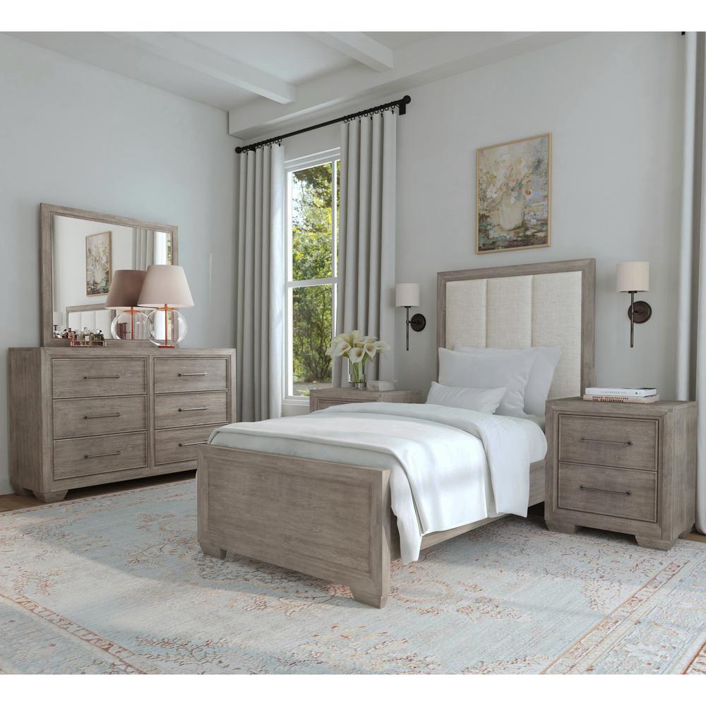 Andover Full Upholstered Panel Bed