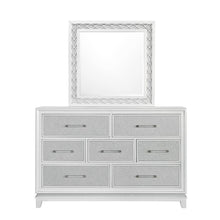 Starlight 7 Drawer Dresser with Mirror and LED Lighting