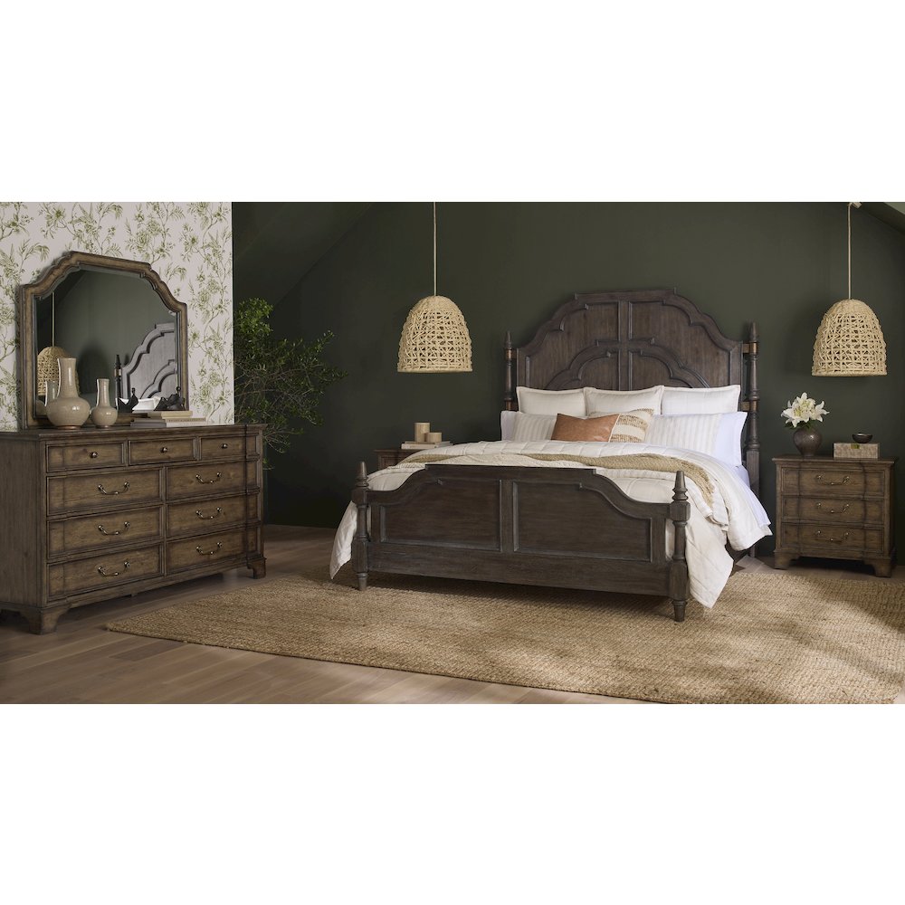 Revival Row Landscape Mirror