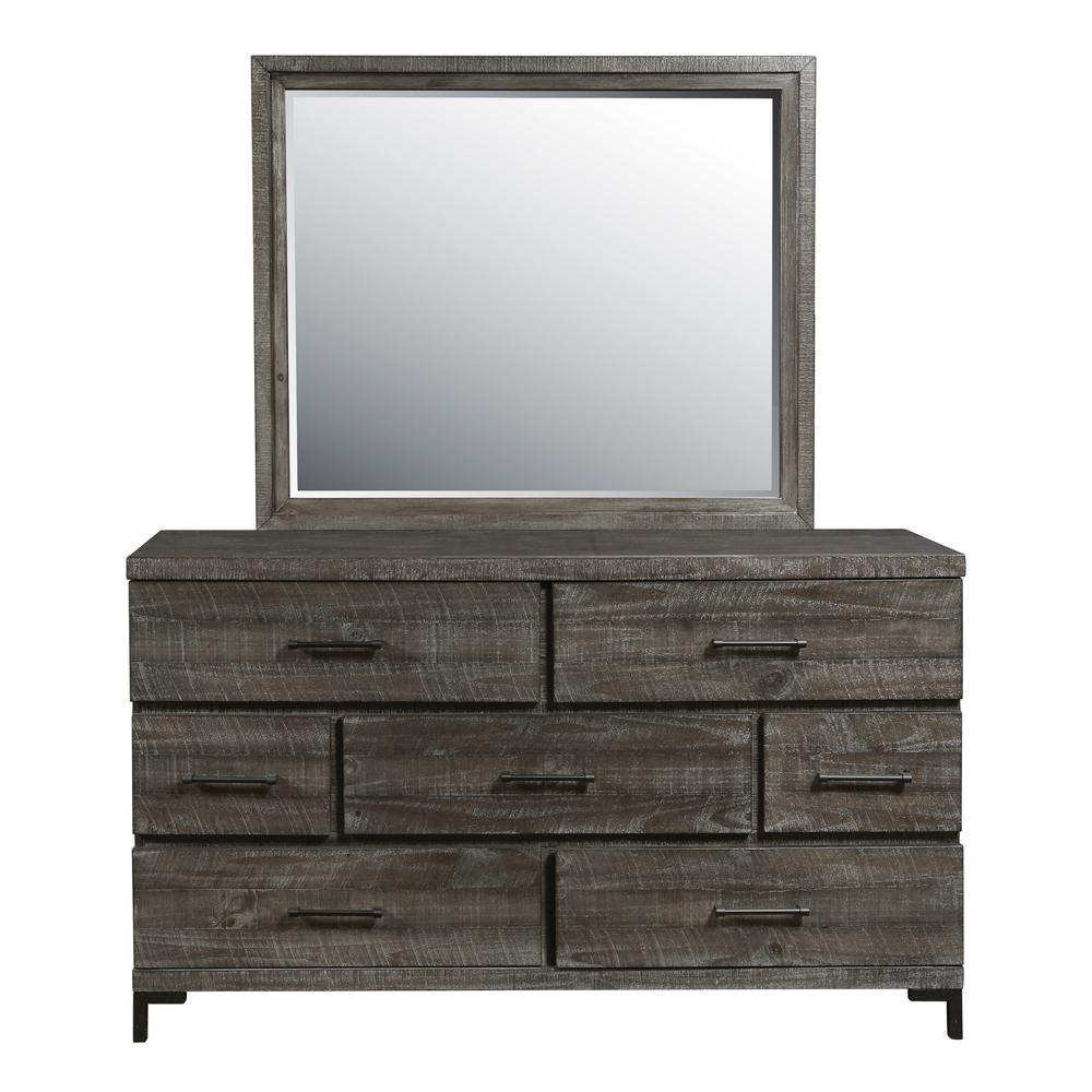 Austin 7 Drawer Dresser with Mirror