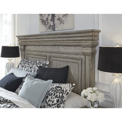 Madison Ridge California King Panel Bed in Heritage Taupe