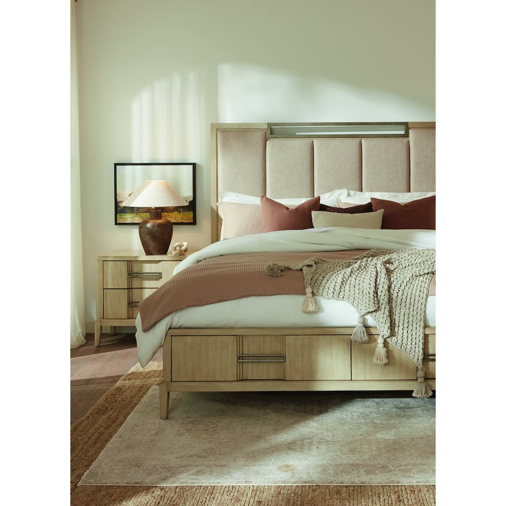 Kendall California King Upholstered Storage Bed