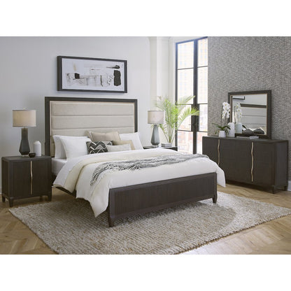 West End Loft 2-Drawer Nightstand with USB-C Outlets