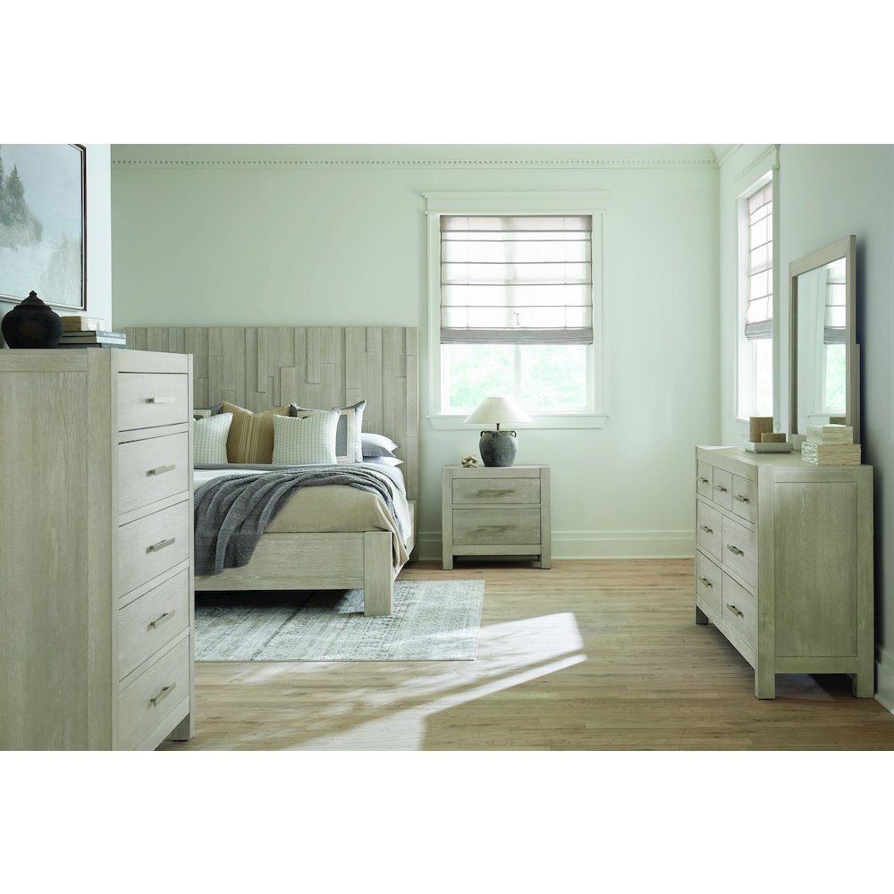 Millwork California King Panel Bed