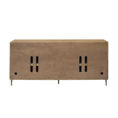 Mid-Century Modern 4 Door Credenza