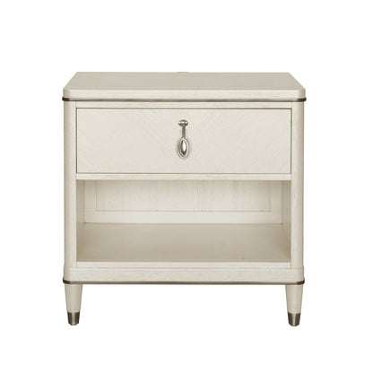 Grace One Drawer Nightstand with USB Port