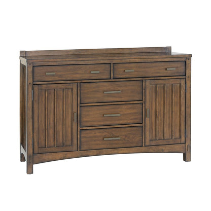 Seneca 5-Drawer, 2-Door Server