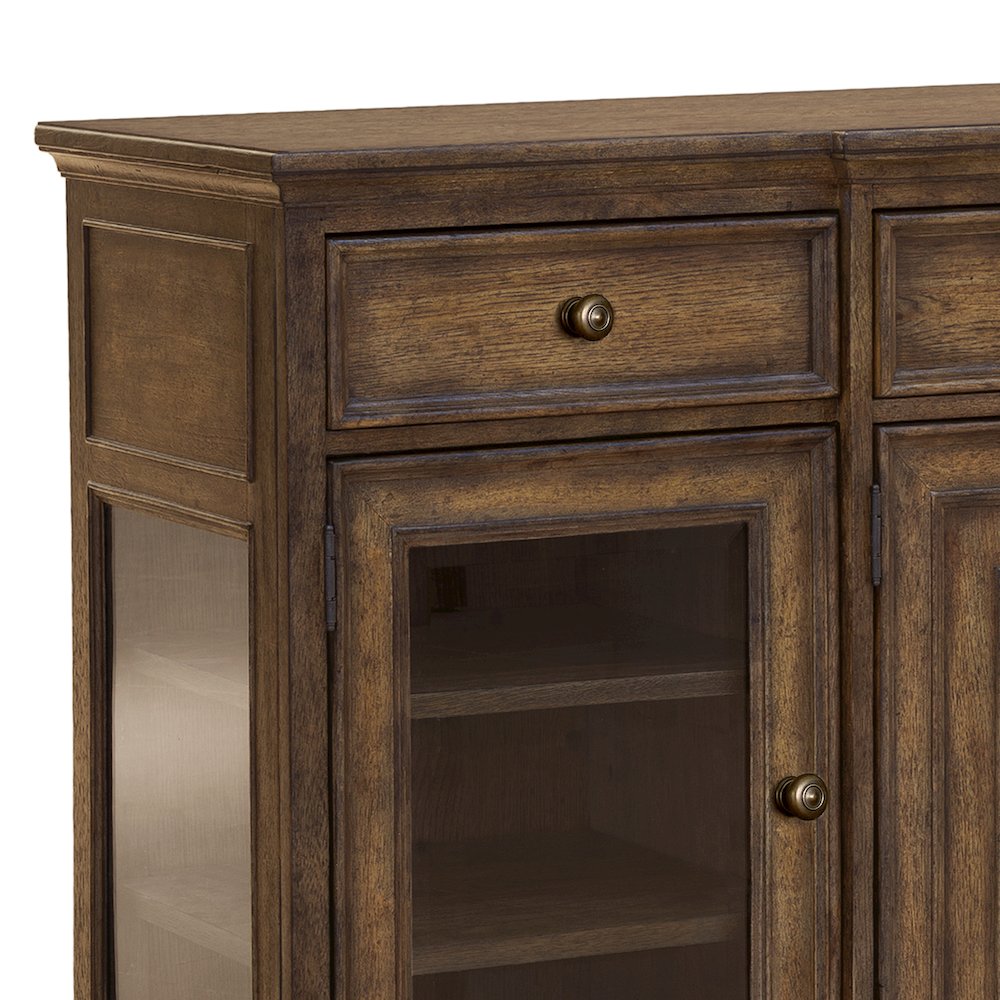 Revival Row 3-Drawer Buffet with Cabinet Doors