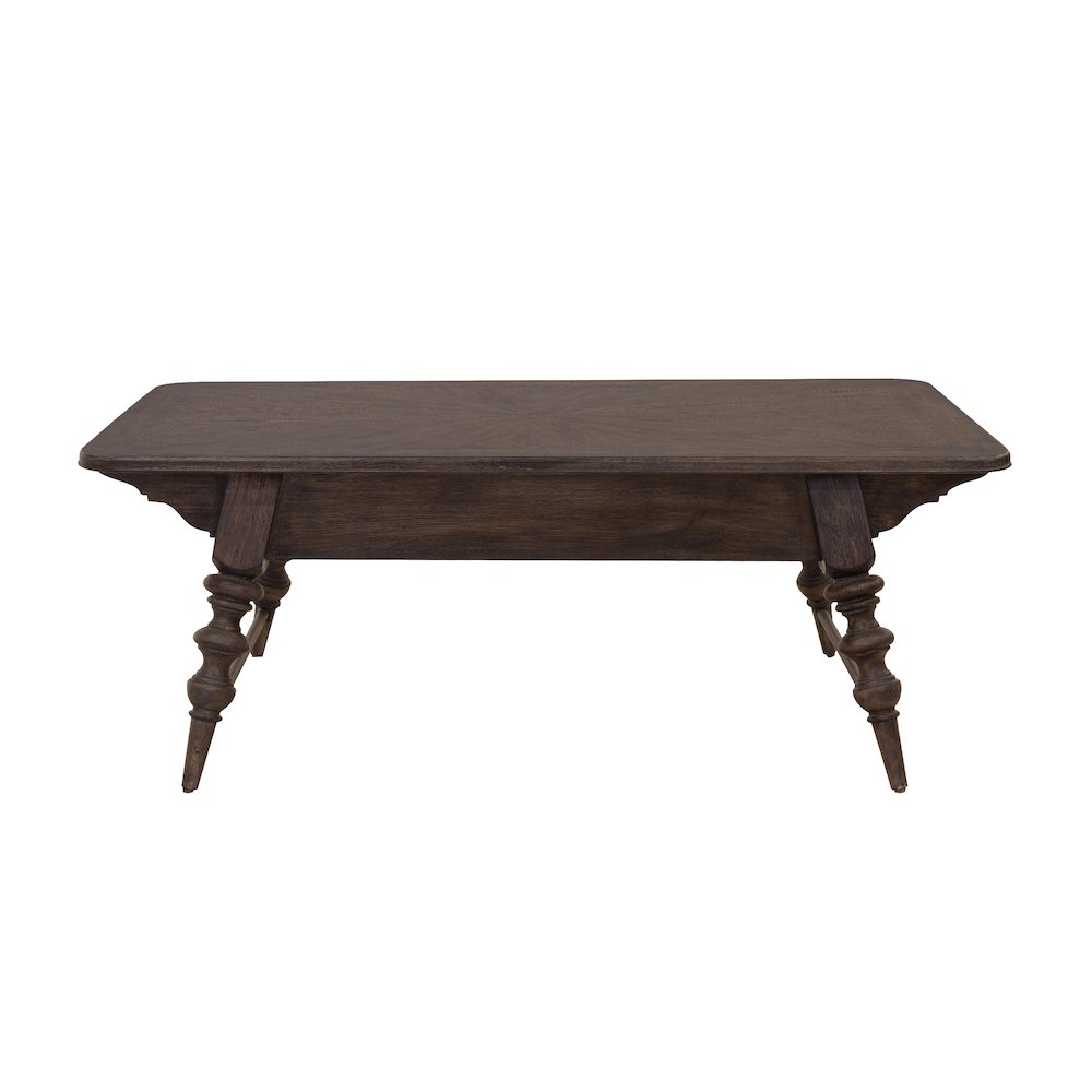 Revival Row Rectangular Cocktail Table with Drawer