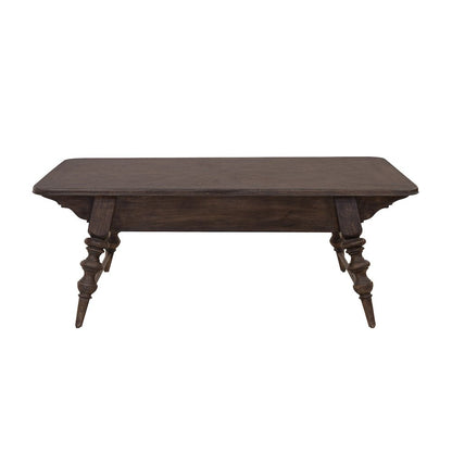 Revival Row Rectangular Cocktail Table with Drawer
