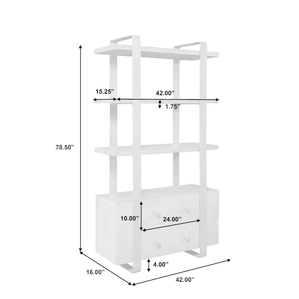 Industrial Contemporary Book Shelf