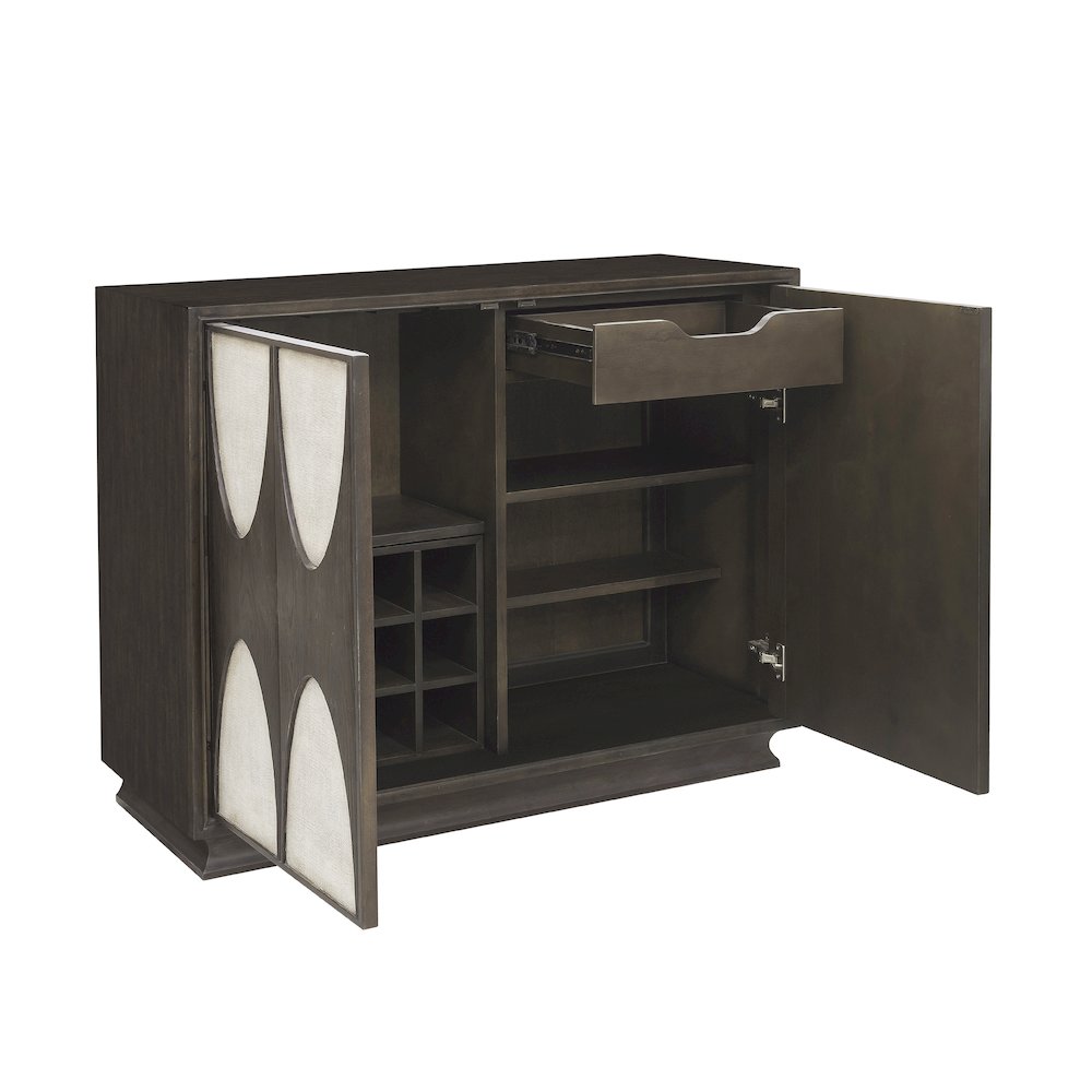 2 Door Wine Storage Bar Cabinet