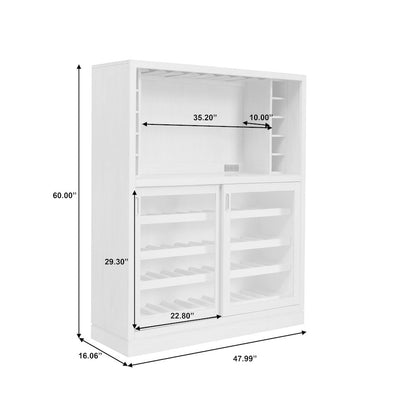 Modern Sliding Door Wine Bar
