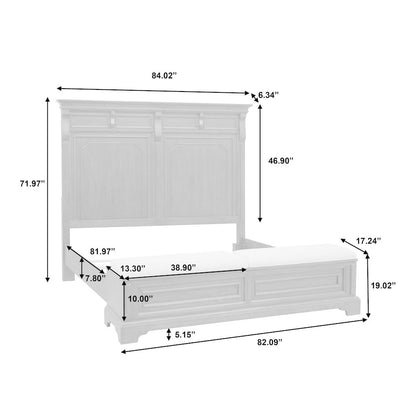Hickory Creek King Storage Bed