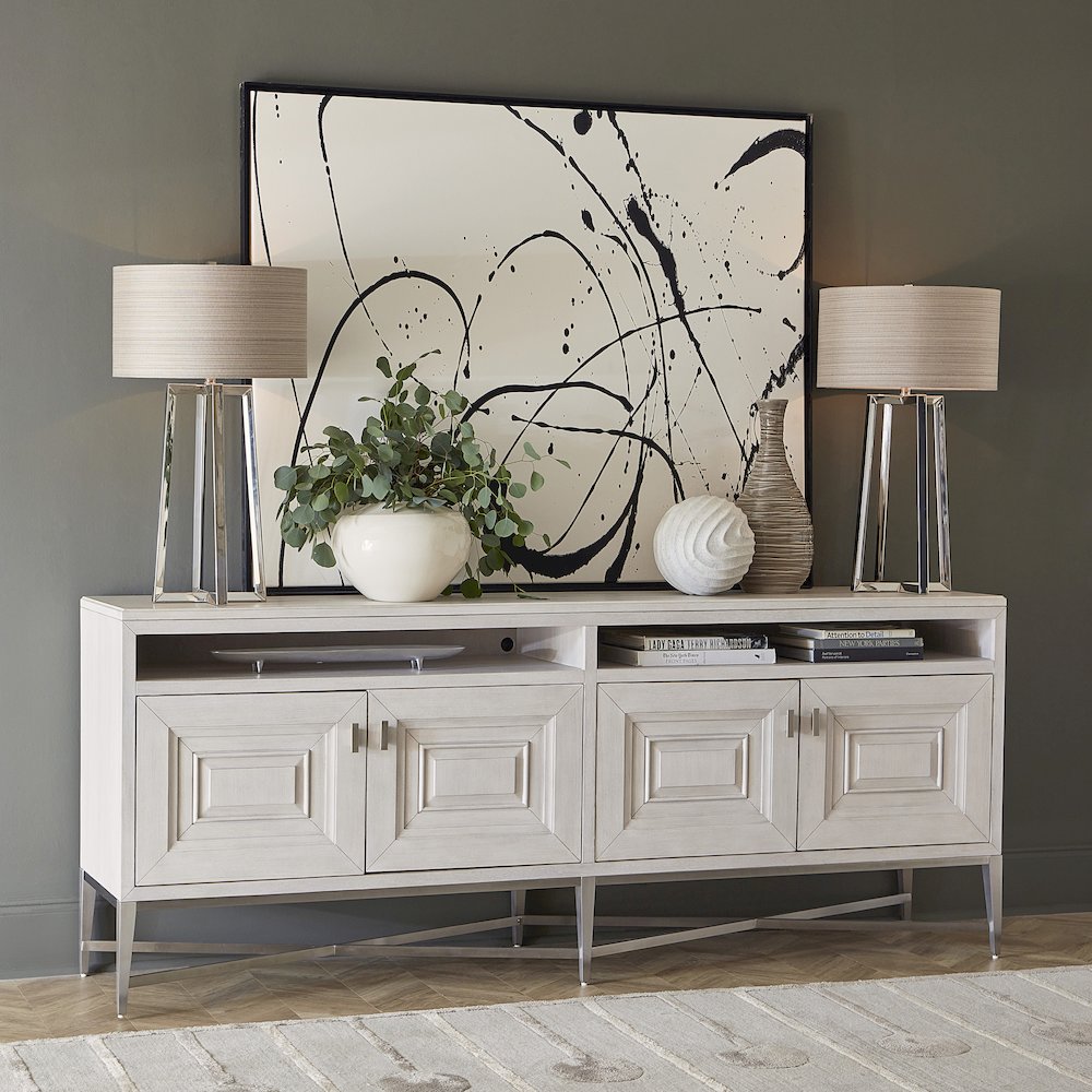 Ashby Place 4-Door Server with Open Shelves