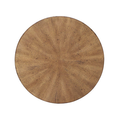 18" Round Urn Shaped Accent Table