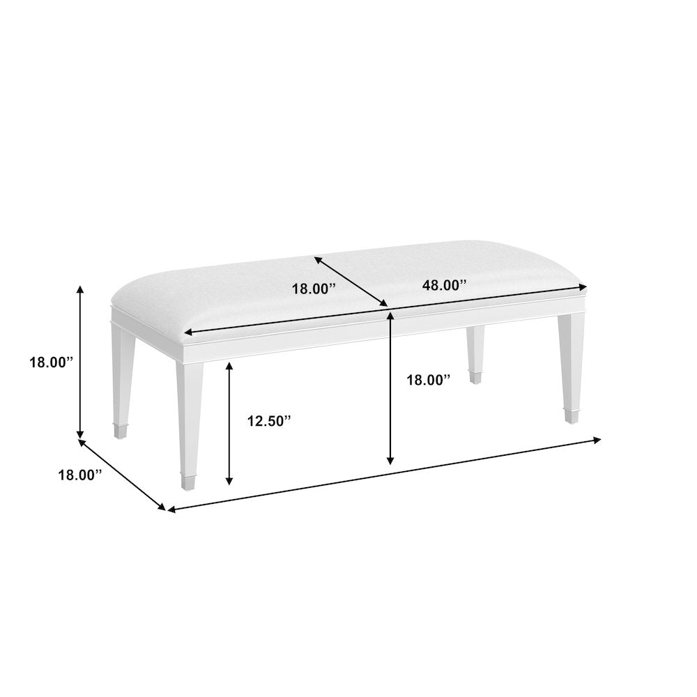 Zoey Upholstered Bed Bench