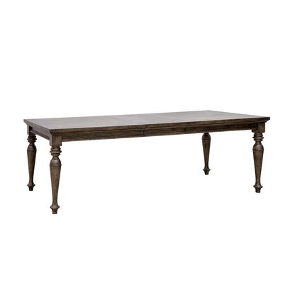 Woodbury Leg Table in Cowboy Boots Brown