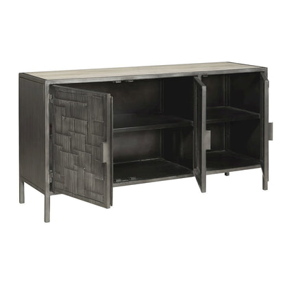 3-Door Metal Sideboard