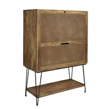 2-Door Bar Cabinet with Storage Drawers