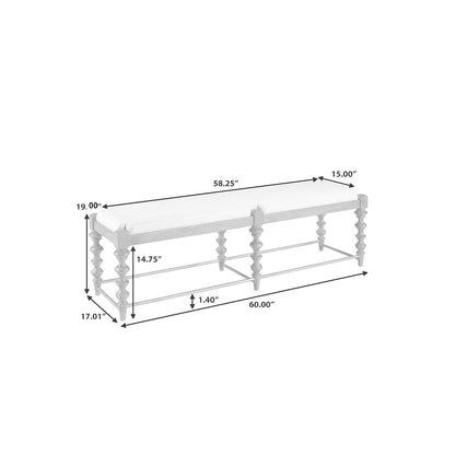 Revival Row Bed Bench