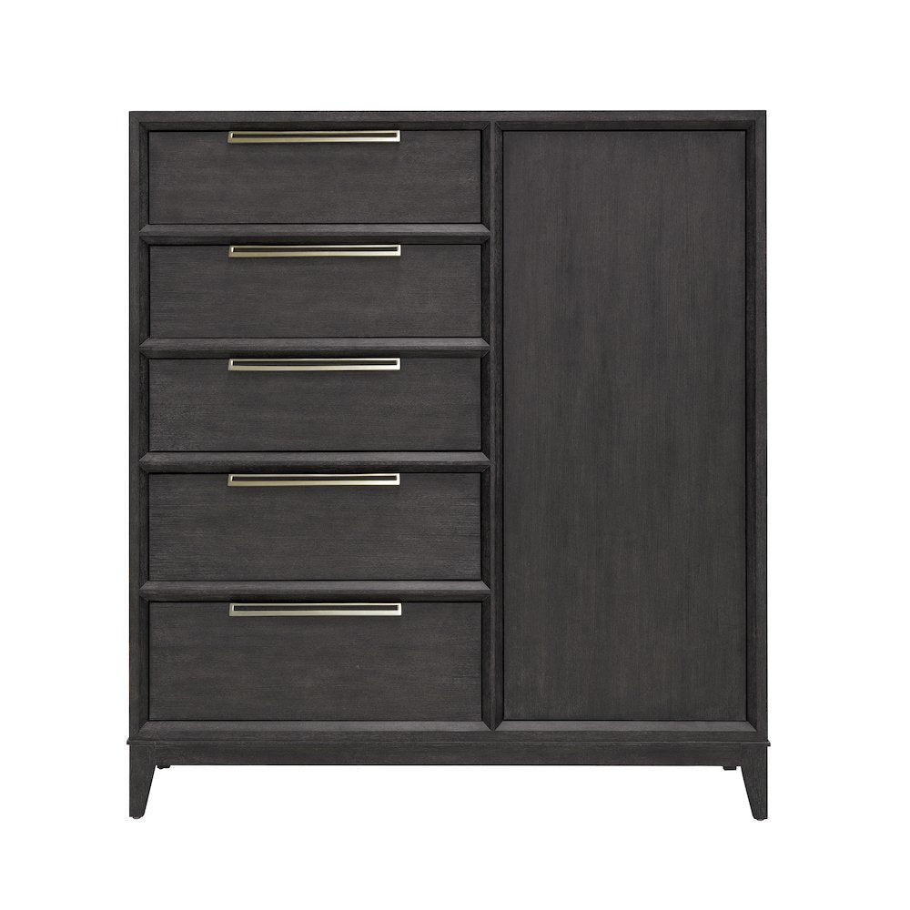 Quincy 5-Drawer Door Chest
