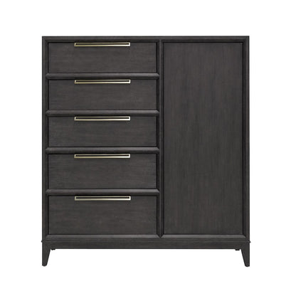 Quincy 5-Drawer Door Chest