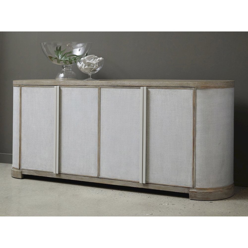 Modern 4 Door Credenza