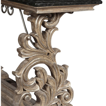 Marble Top Console Table