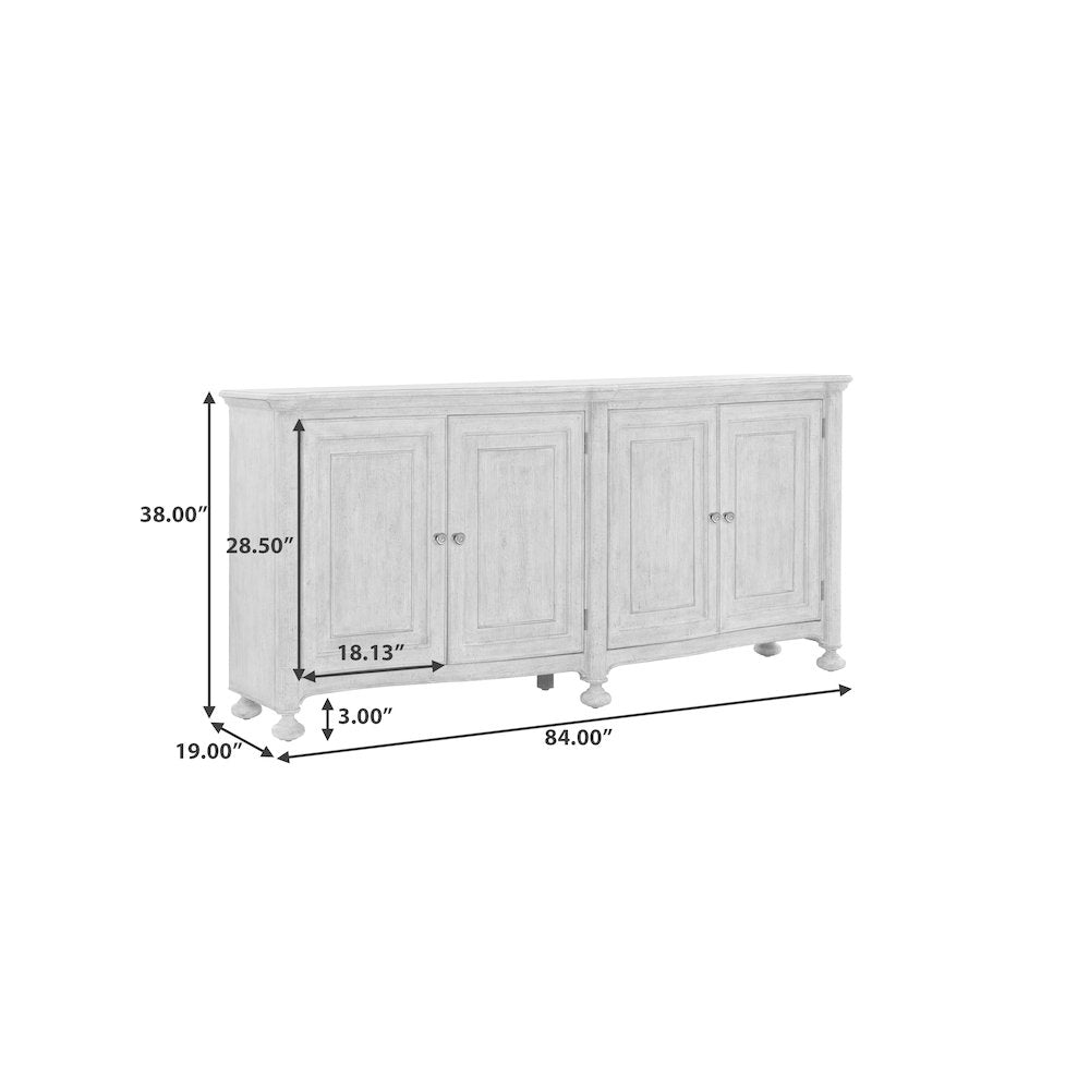 Higgins Street 4-Door Credenza