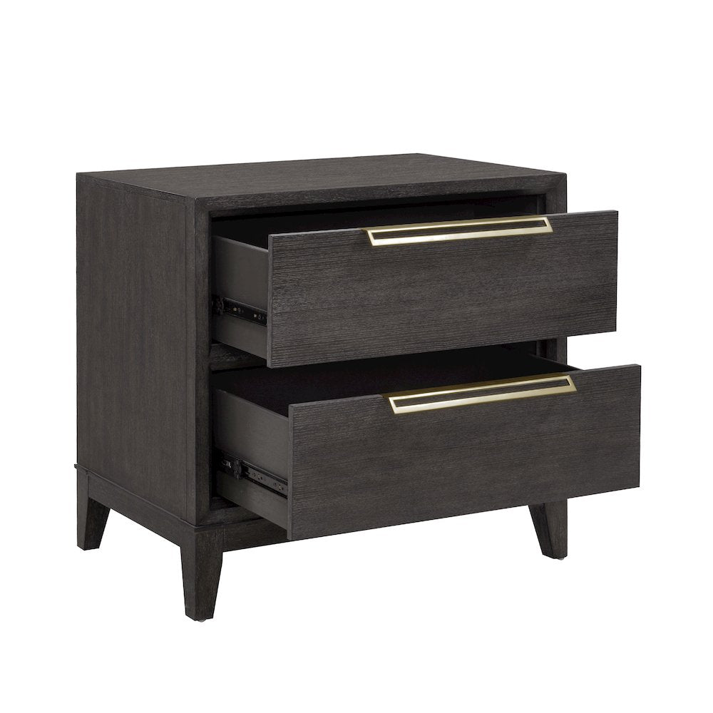 Quincy 2-Drawer Nightstand with USB Port