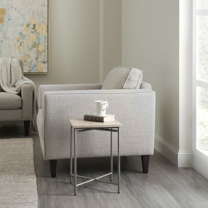 Small Stone Top Nesting table