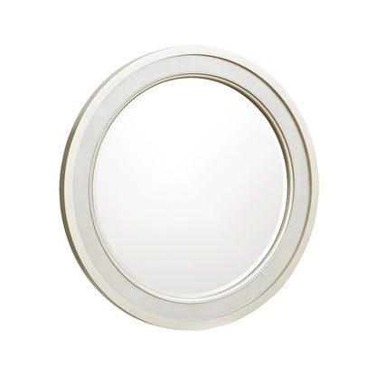 Zoey Round Beveled Mirror