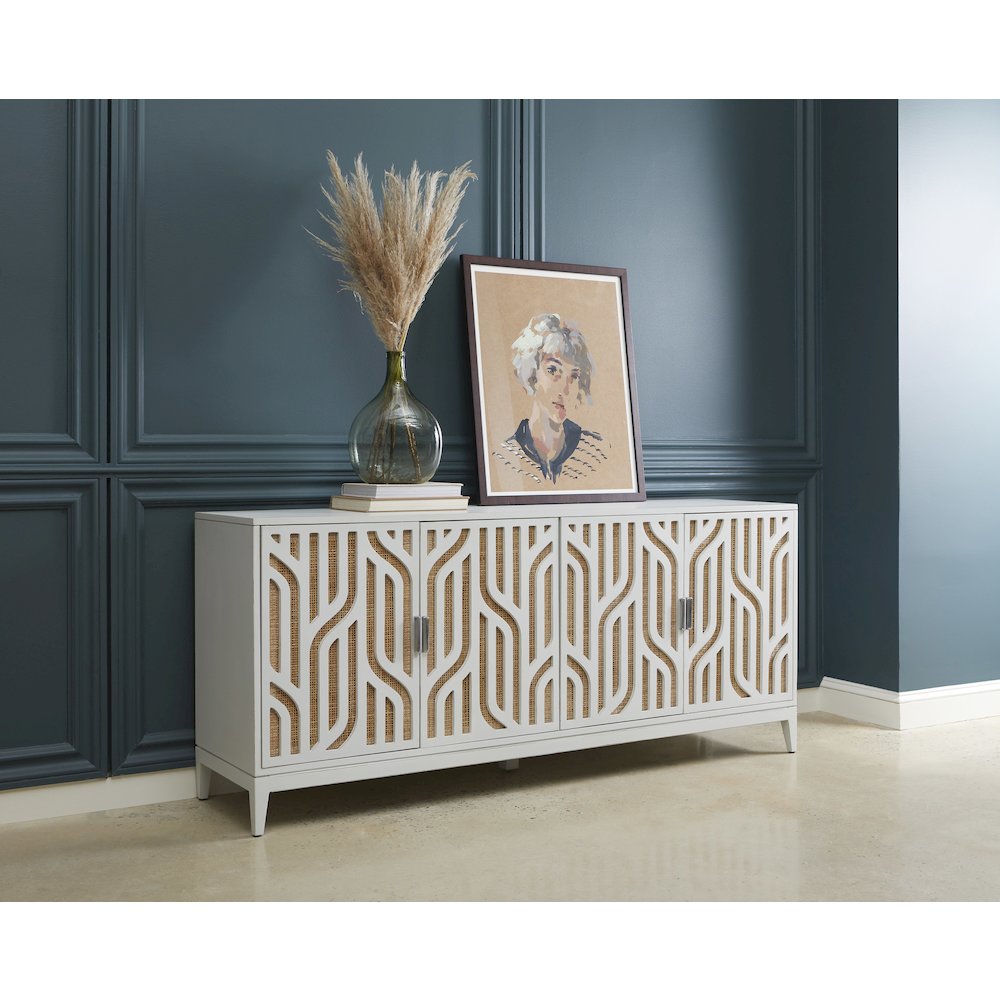 4-Door Credenza with Storage