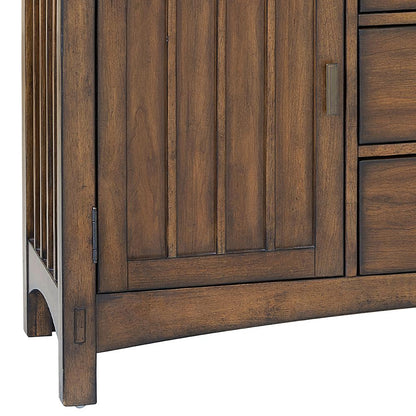Seneca 5-Drawer, 2-Door Server