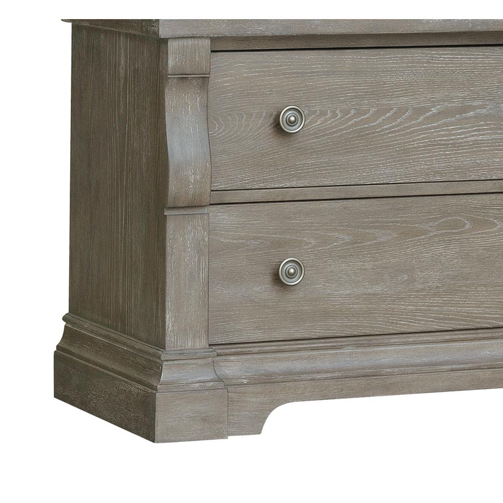 Lawson's Creek Glass Door China Curio with Storage Drawers