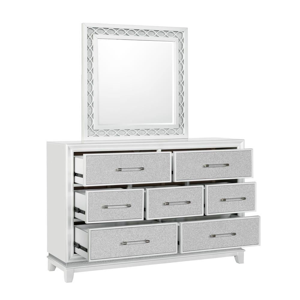 Starlight 7 Drawer Dresser with LED Lights