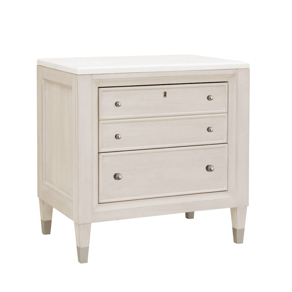 Ashby Place 2-Drawer Nightstand with USB-C Port