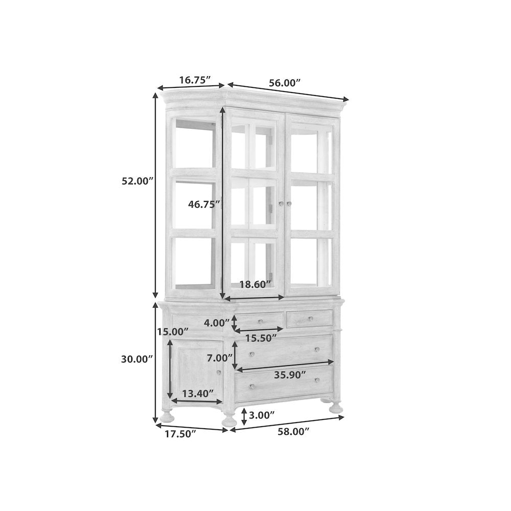 Higgins Street Curio China Cabinet