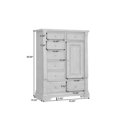 Lawson's Creek 8-Drawer Door Chest