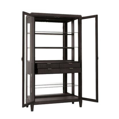 West End Loft Curio with Drawers