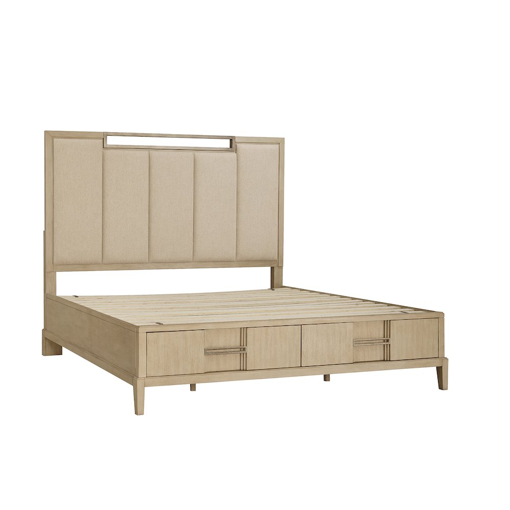Kendall Queen Upholstered Storage Bed