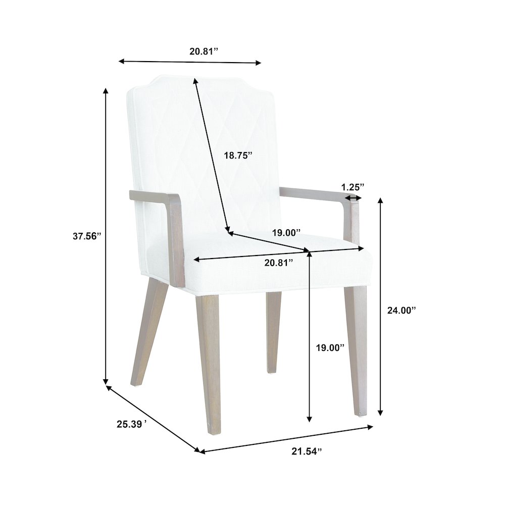 Asher Park Upholstered Arm Chair, Upholstered Finish