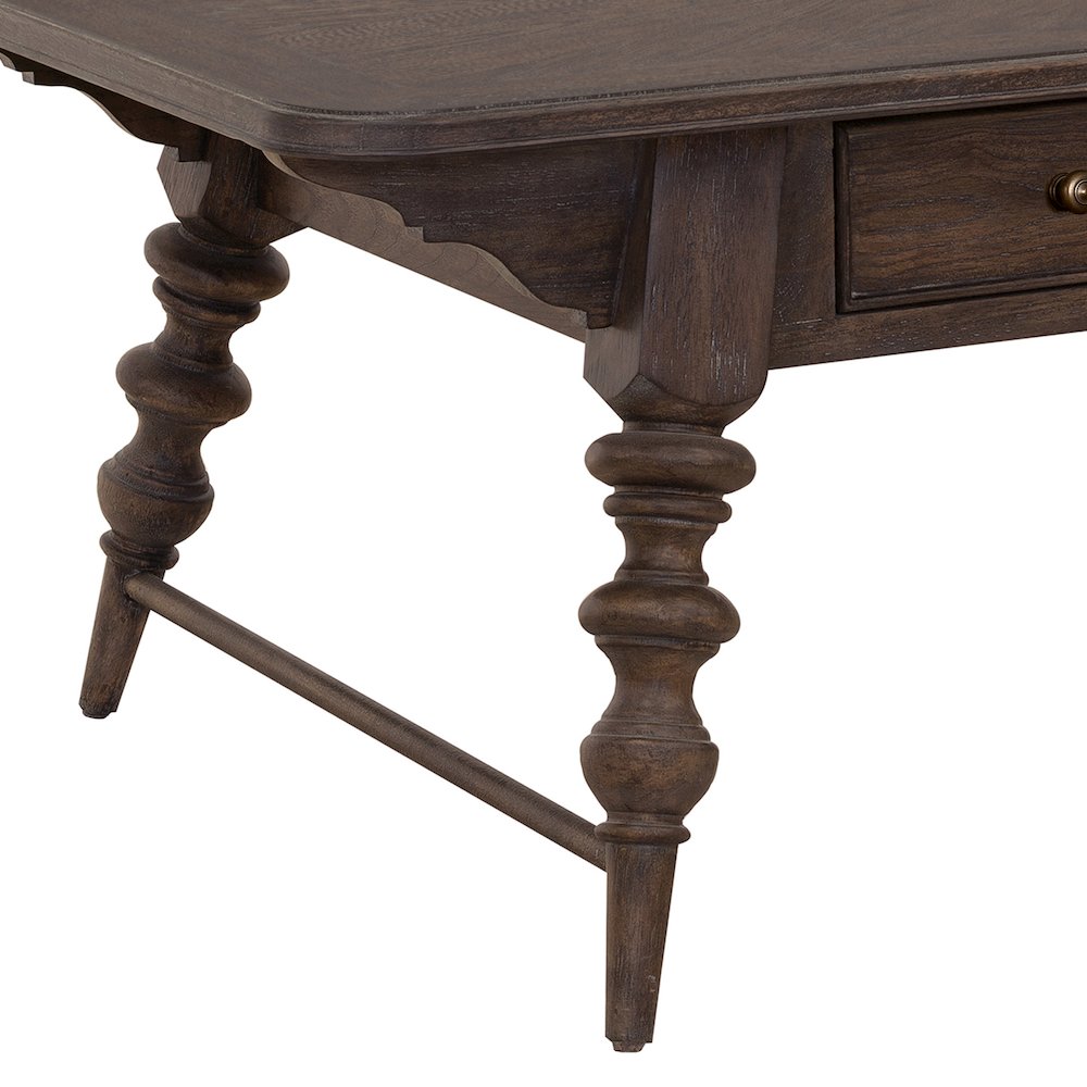 Revival Row Rectangular Cocktail Table with Drawer