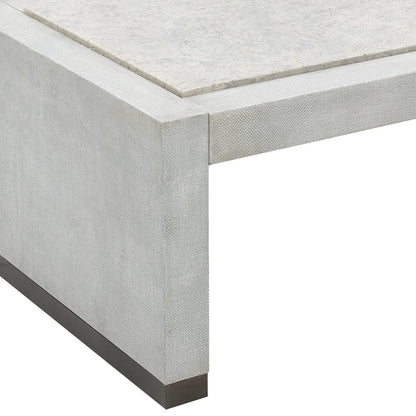 Stone-Textured Cocktail Table