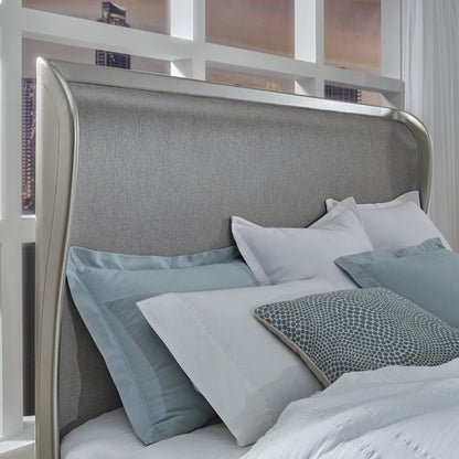 Zoey Upholstered Queen Shelter Bed