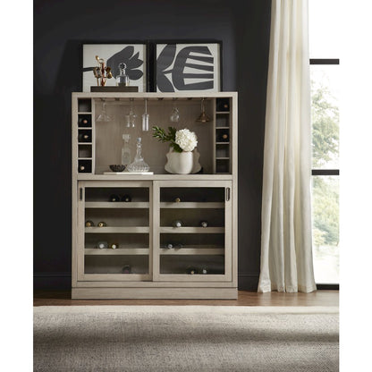 Modern Sliding Door Wine Bar