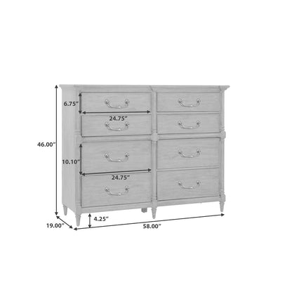 Revival Row 8-Drawer Bureau