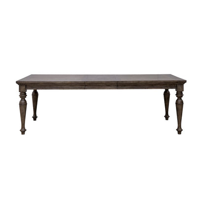 Woodbury Leg Table in Cowboy Boots Brown