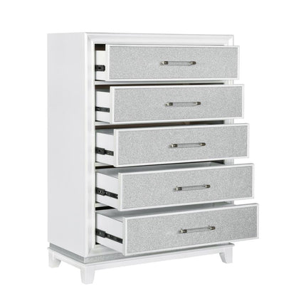 Starlight 5 Drawer Chest with LED Lights